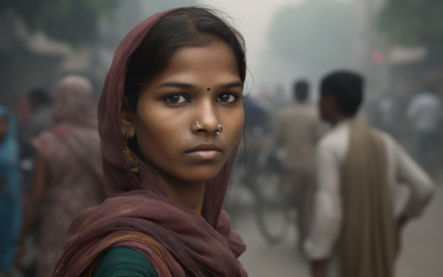 Contaminación en la India