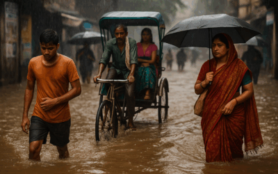 India en época de monzón