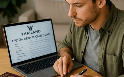Tarjeta digital de llegada a Tailandia