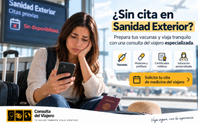 Sin cita en Sanidad Exterior: alternativas para vacunarte